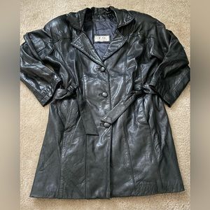 Leather jacket in great condition size small